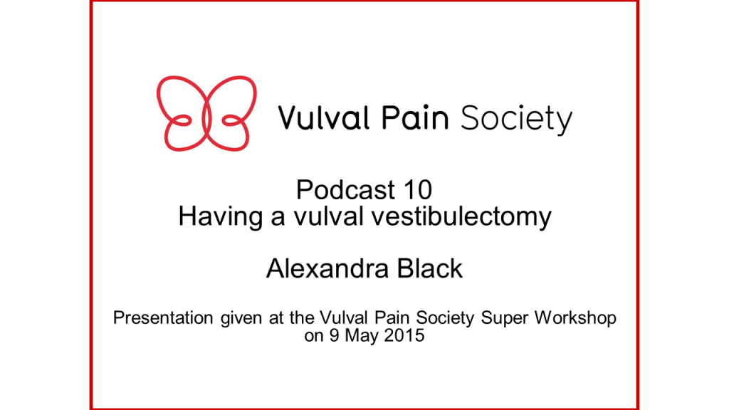 Watch Alexandra Black's presentation on YouTube