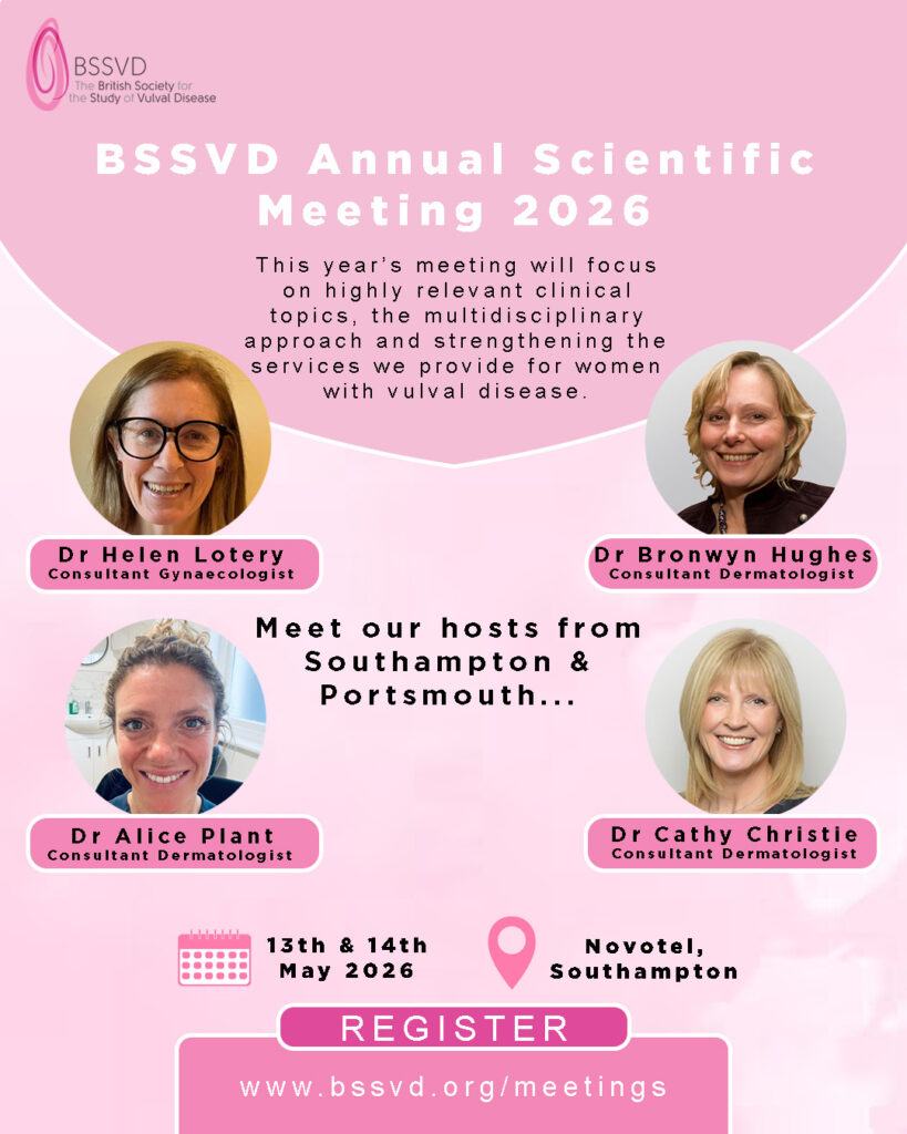 Flyer for the BSSVD Annual Scientific Meeting 2026. Registration via the BSSVD at www.bssvd.org/meetings